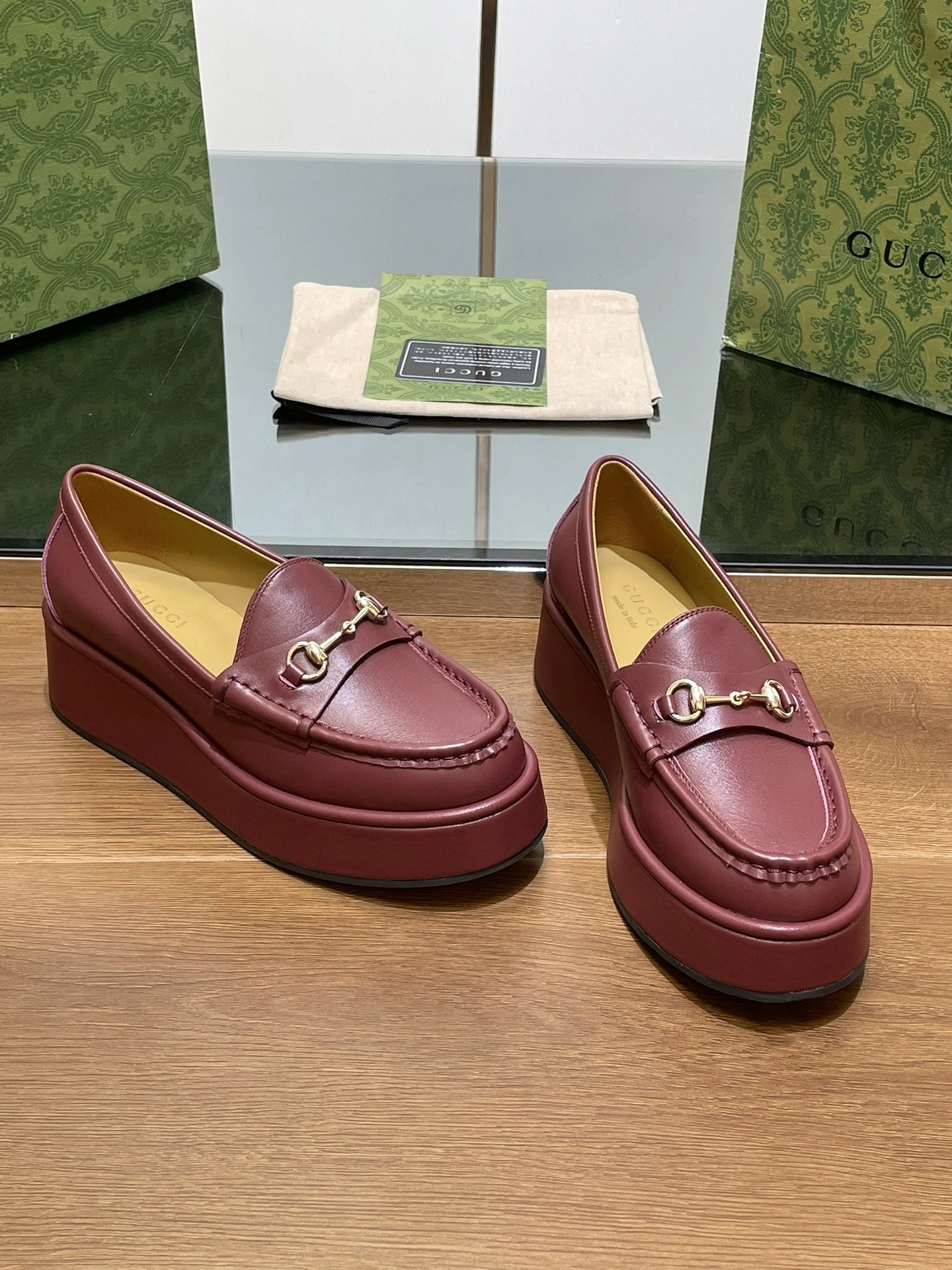 COCO-- 6u33i 794317 AADO0 6207 cowhide sheepskin Waterproof：2.5CM Heel height：5CM item:E-X187A0969